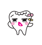 cute kawaii tooth（個別スタンプ：23）