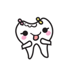 cute kawaii tooth（個別スタンプ：24）