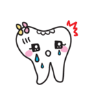 cute kawaii tooth（個別スタンプ：28）