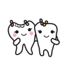 cute kawaii tooth（個別スタンプ：37）