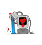 Emo Robot（個別スタンプ：2）