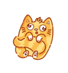 Ginger Cutie cat（個別スタンプ：9）