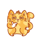 Ginger Cutie cat（個別スタンプ：17）