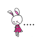 Happy Lovely Rabbit（個別スタンプ：36）