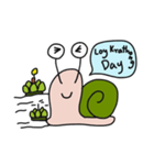 Mr.Snail(Happy Day and Festival)（個別スタンプ：15）