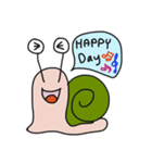 Mr.Snail(Happy Day and Festival)（個別スタンプ：16）