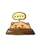 Little crazy Pomeranian ballbe（個別スタンプ：23）