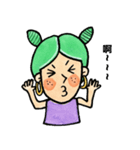 Girlfriend butter up boyfriend（個別スタンプ：4）