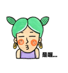 Girlfriend butter up boyfriend（個別スタンプ：30）
