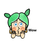 Girlfriend butter up boyfriend（個別スタンプ：36）