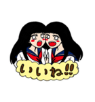 かわいいくてわがままな女の子たち（個別スタンプ：5）
