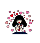 かわいいくてわがままな女の子たち（個別スタンプ：9）