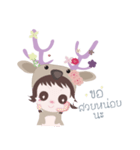 Little deer（個別スタンプ：7）
