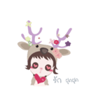 Little deer（個別スタンプ：17）