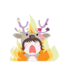 Little deer（個別スタンプ：28）