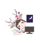Little deer（個別スタンプ：35）