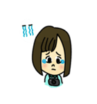 camera frown（個別スタンプ：11）