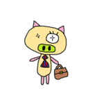 Big n Small Eyes Pig（個別スタンプ：9）