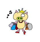 Big n Small Eyes Pig（個別スタンプ：16）
