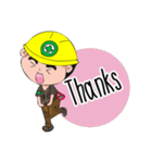 Safety Hero OK（個別スタンプ：8）