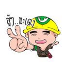 Safety Hero OK（個別スタンプ：14）