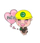 Safety Hero OK（個別スタンプ：33）