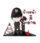 Freeze. This is Police.（個別スタンプ：35）