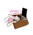 Ms.August2（個別スタンプ：18）