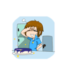 Pon with friend Firebrand world（個別スタンプ：10）