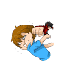 Pon with friend Firebrand world（個別スタンプ：18）