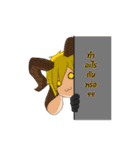Pon with friend Firebrand world（個別スタンプ：22）