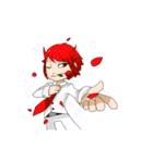 Pon with friend Firebrand world（個別スタンプ：32）