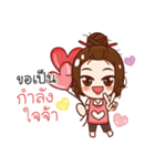 housewife positive（個別スタンプ：8）