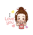 housewife positive（個別スタンプ：13）