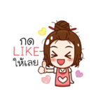 housewife positive（個別スタンプ：22）