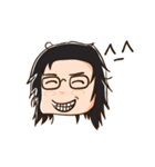 Messy hair boy.（個別スタンプ：4）