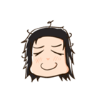 Messy hair boy.（個別スタンプ：8）