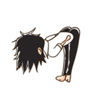 Messy hair boy.（個別スタンプ：13）