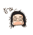 Messy hair boy.（個別スタンプ：24）