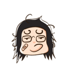 Messy hair boy.（個別スタンプ：39）