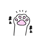 白ねこハムハムの日常（個別スタンプ：24）