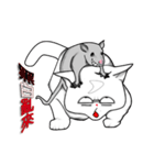 Crescent moon cat（個別スタンプ：7）