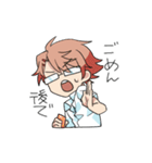 眼鏡男子スタンプ〜飾らない心編〜（個別スタンプ：15）