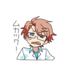 眼鏡男子スタンプ〜飾らない心編〜（個別スタンプ：18）