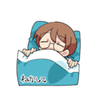 眼鏡男子スタンプ〜飾らない心編〜（個別スタンプ：25）