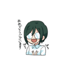 眼鏡男子スタンプ〜飾らない心編〜（個別スタンプ：36）