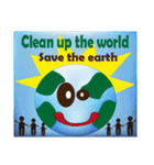 The Earth say something（個別スタンプ：9）