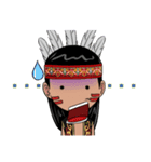 Tribe Kid (Eng ver.)（個別スタンプ：7）