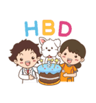Happy pet By CAH（個別スタンプ：2）
