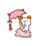 Pink and sheep（個別スタンプ：21）